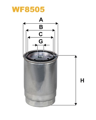 WIX FILTERS Kütusefilter WF8505