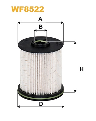 WIX FILTERS Kütusefilter WF8522