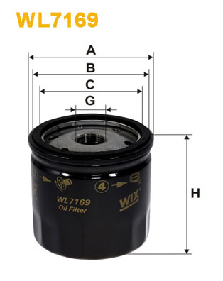 WIX FILTERS Õlifilter WL7169