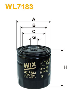 WIX FILTERS Õlifilter WL7183