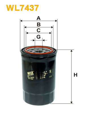 WIX FILTERS Õlifilter WL7437