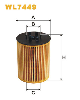 WIX FILTERS Õlifilter WL7449