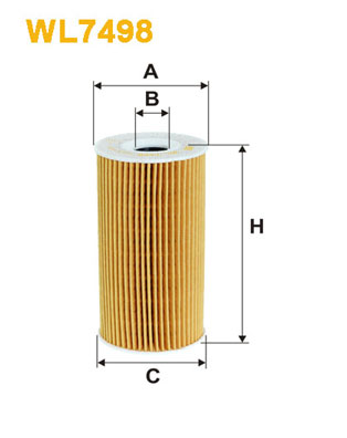WIX FILTERS Õlifilter WL7498