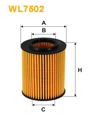 WIX FILTERS Õlifilter WL7502