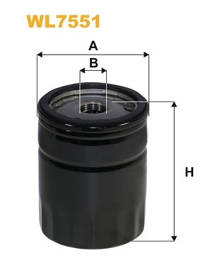 WIX FILTERS Õlifilter WL7551