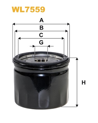 WIX FILTERS Õlifilter WL7559