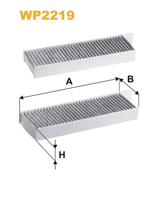 WIX FILTERS Filter,salongiõhk WP2219