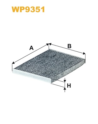 WIX FILTERS Filter,salongiõhk WP9351
