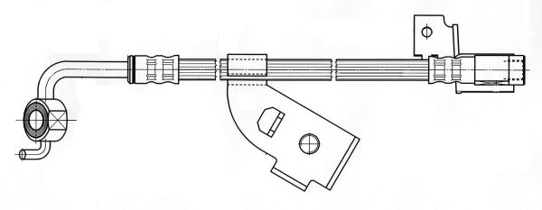CEF Pidurivoolik 511622