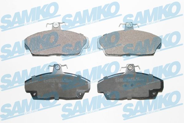 SAMKO Piduriklotside komplekt, ketaspidur 5SP1034