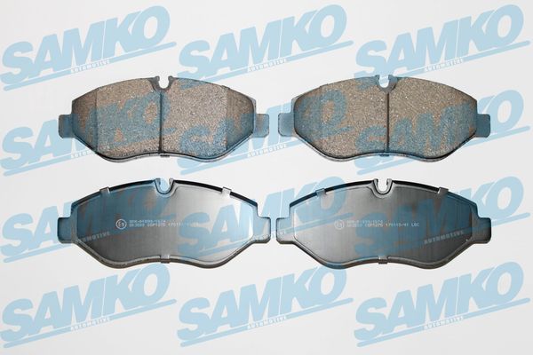 SAMKO Piduriklotside komplekt, ketaspidur 5SP1275