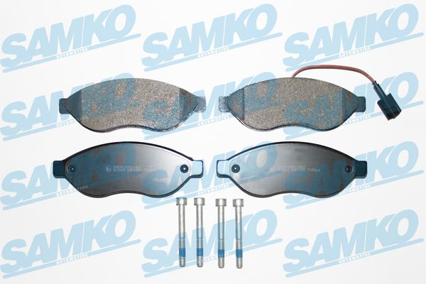 SAMKO Piduriklotside komplekt, ketaspidur 5SP1287