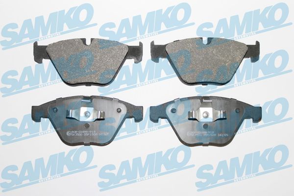 SAMKO Piduriklotside komplekt, ketaspidur 5SP1509