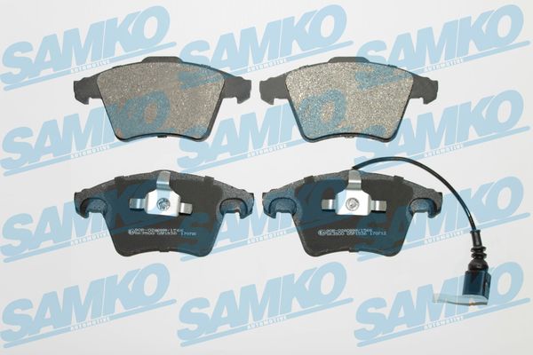 SAMKO stabdžių trinkelių rinkinys, diskinis stabdys 5SP1536