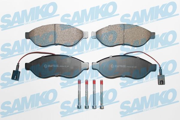 SAMKO Piduriklotside komplekt, ketaspidur 5SP1698