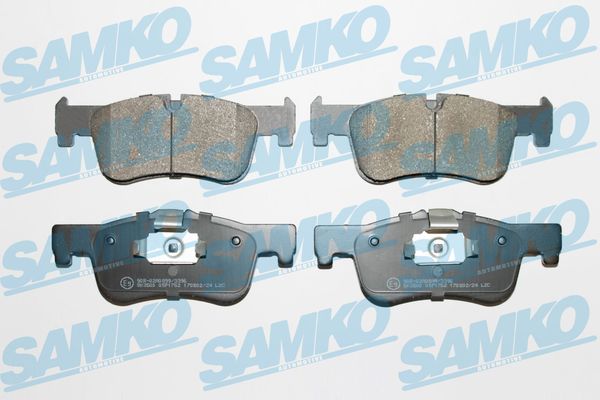 SAMKO Piduriklotside komplekt, ketaspidur 5SP1752