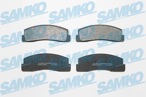 SAMKO Piduriklotside komplekt, ketaspidur 5SP179
