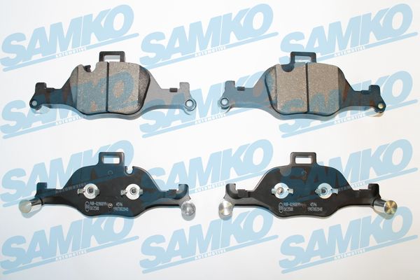 SAMKO Piduriklotside komplekt, ketaspidur 5SP2040