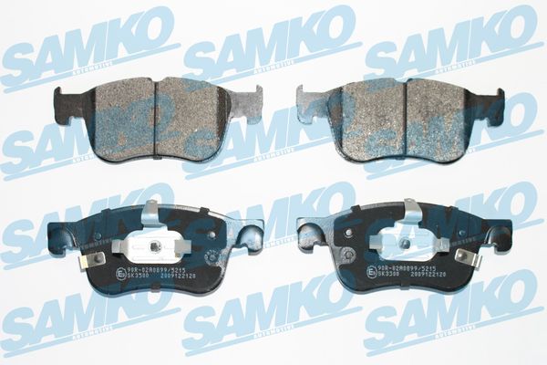 SAMKO Piduriklotside komplekt, ketaspidur 5SP2120