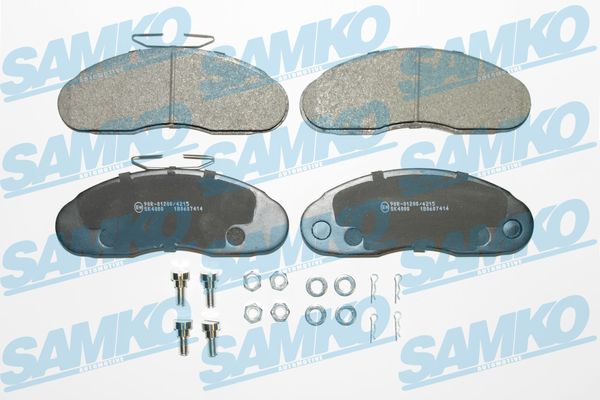 SAMKO Piduriklotside komplekt, ketaspidur 5SP414