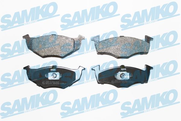 SAMKO Piduriklotside komplekt, ketaspidur 5SP638