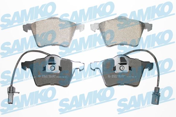 SAMKO Piduriklotside komplekt, ketaspidur 5SP975