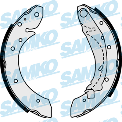 SAMKO Piduriklotside komplekt 87730