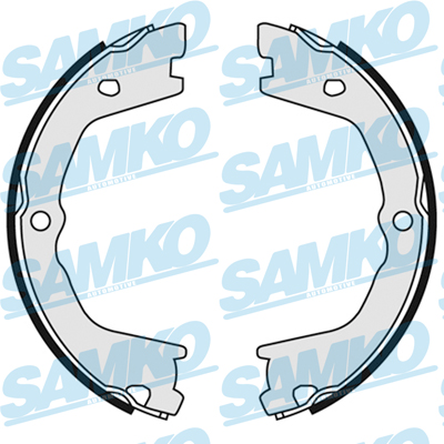 SAMKO Bromsbackar, sats, parkeringsbroms 89080