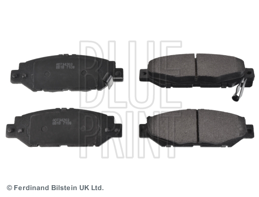 BLUE PRINT Piduriklotside komplekt, ketaspidur ADT34263
