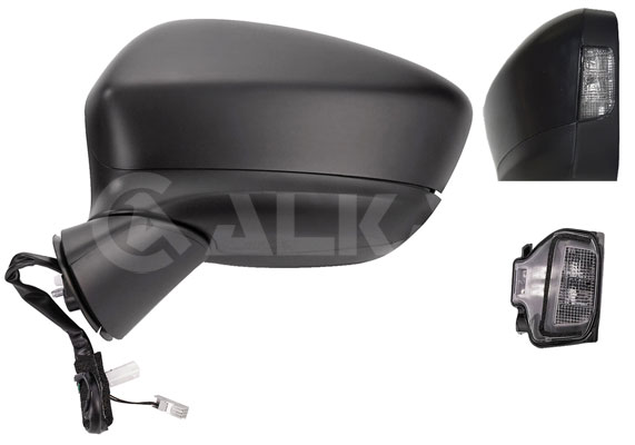 ALKAR Lusterko zewnętrzne 9039665