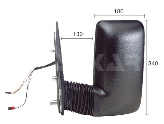 ALKAR Utv.spegel 9237977
