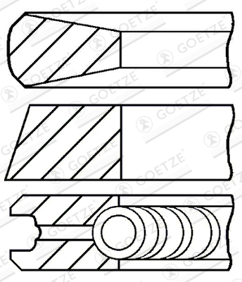 GOETZE ENGINE Männänrengassarja 08-143800-00