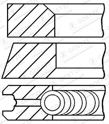 GOETZE ENGINE Männänrengassarja 08-337100-00