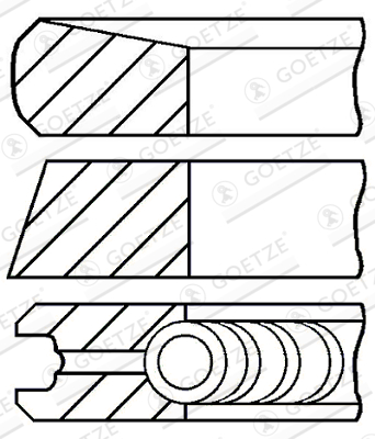 GOETZE ENGINE Männänrengassarja 08-422400-00