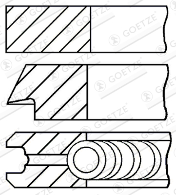 GOETZE ENGINE Männänrengassarja 08-442300-00