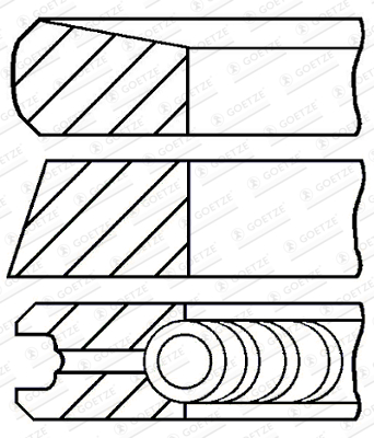 GOETZE ENGINE Männänrengassarja 08-447400-00