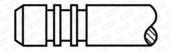 GOETZE ENGINE Sisselaskeklapp 90-261128-00