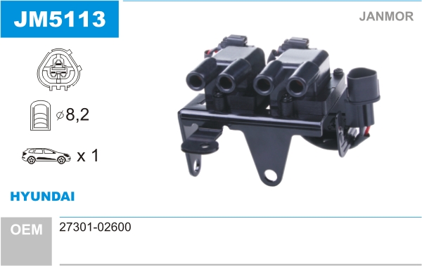 JANMOR Süütepool JM5113