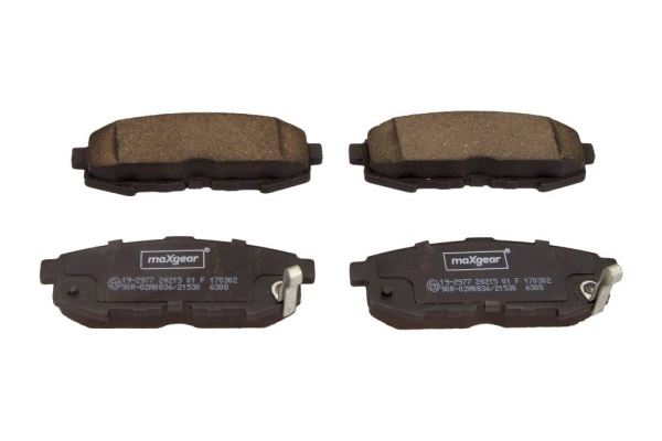 MAXGEAR Jarrupala, levyjarru 19-2977