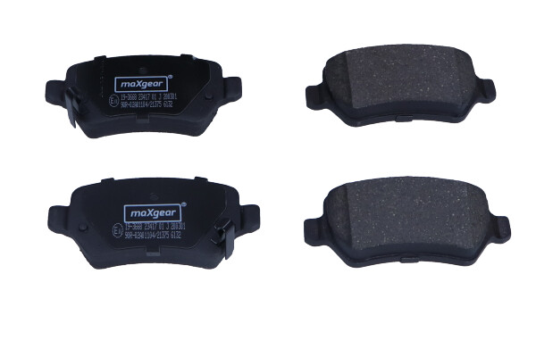 MAXGEAR Piduriklotside komplekt, ketaspidur 19-3668