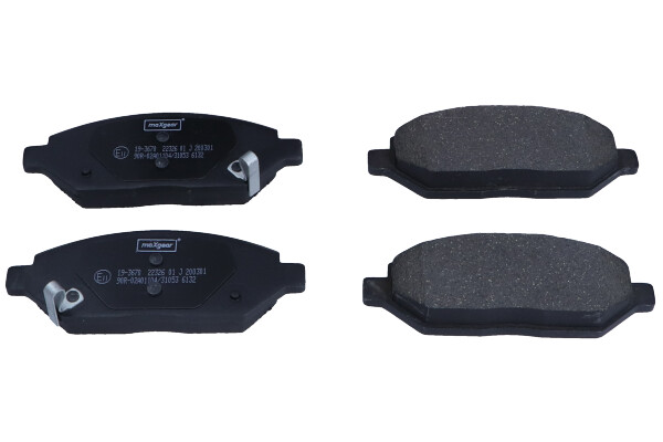 MAXGEAR Piduriklotside komplekt, ketaspidur 19-3670