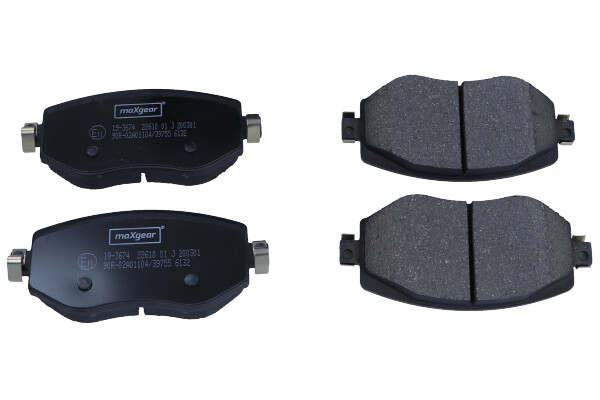 MAXGEAR Piduriklotside komplekt, ketaspidur 19-3674