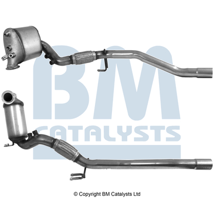 BM CATALYSTS suodžių / kietųjų dalelių filtras, išmetimo sistema BM11035
