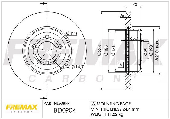 FREMAX Piduriketas BD-1104