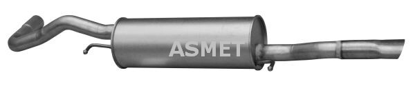 ASMET Takaäänenvaimentaja 06.011