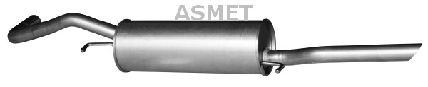 ASMET Takaäänenvaimentaja 06.018