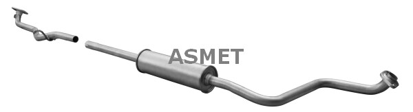 ASMET Keskiäänenvaimentaja 20.040