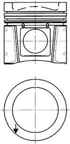 KOLBENSCHMIDT Kolvid 40078600