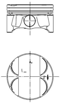 KOLBENSCHMIDT Kolvid 40085600