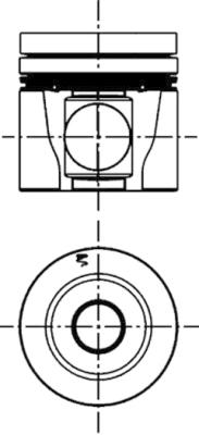 KOLBENSCHMIDT Zestaw naprawczy, tłoki / tuleje cylindrowe 40305960